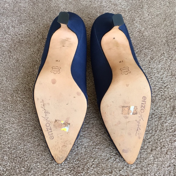 💙Enzo Angiolini Embroidered Pumps - Picture 6 of 8